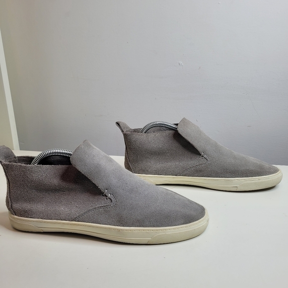 Dolce Vita Gray Suede Slip on Sneakers Size Women's 8.5 - Picture 3 of 11